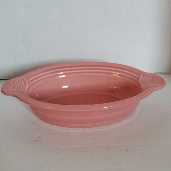 Fiestaware Fiesta CERAMIC Individual Casserole Dish Bake Bakeware Baker Baking - Picture 3 of 12
